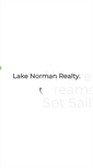 Mobile Screenshot of lakenormanrealty.com